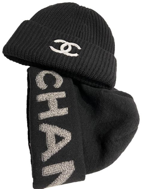 chanel black beanie|chanel beanie 2022.